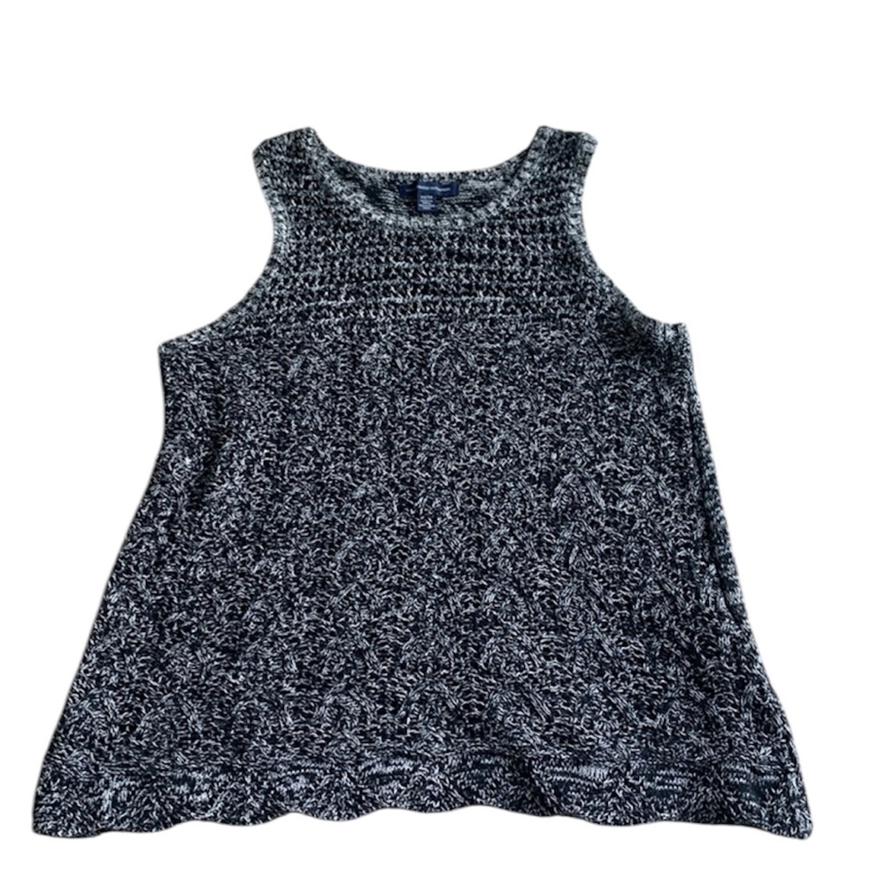American Eagle Outfitters Knitted Gray Tank
